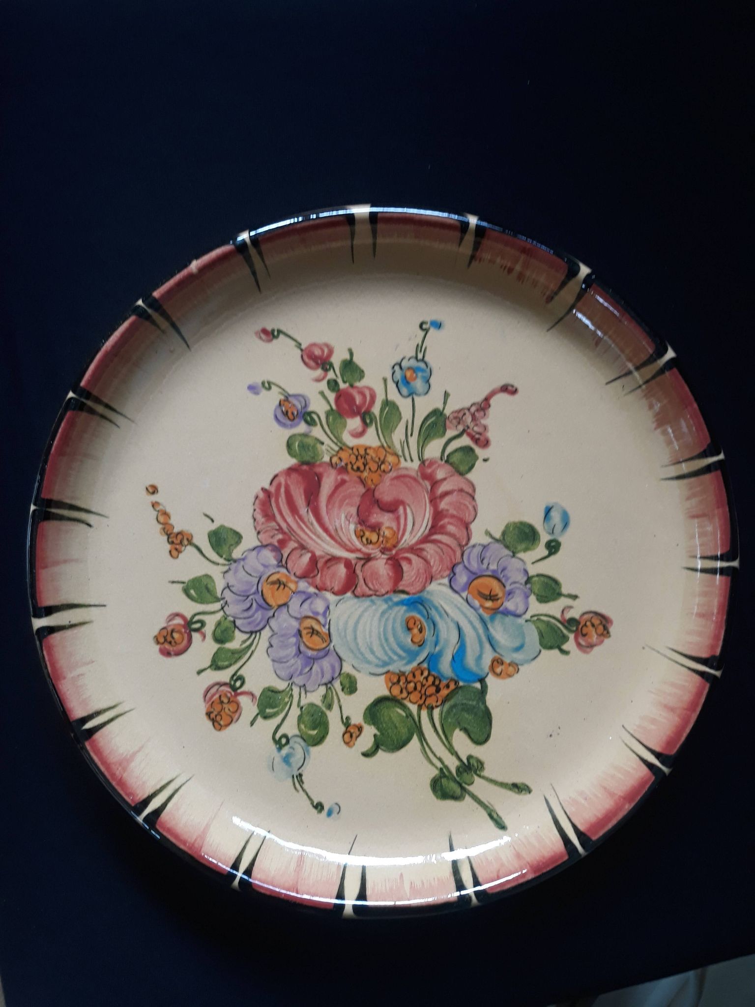 collection plate Soufflenheim H. Siegfried