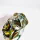 Vase Josef Hospodka - Sommerso - Amber & Emerald Green - Circa 1960