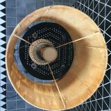 Georges pelletier - ceramic lampe updated perfect state - 1960