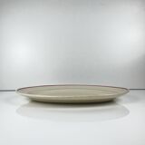 Grand plat ovale Sarreguemines "Samois", début XXe