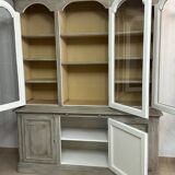 Double-body bookcase