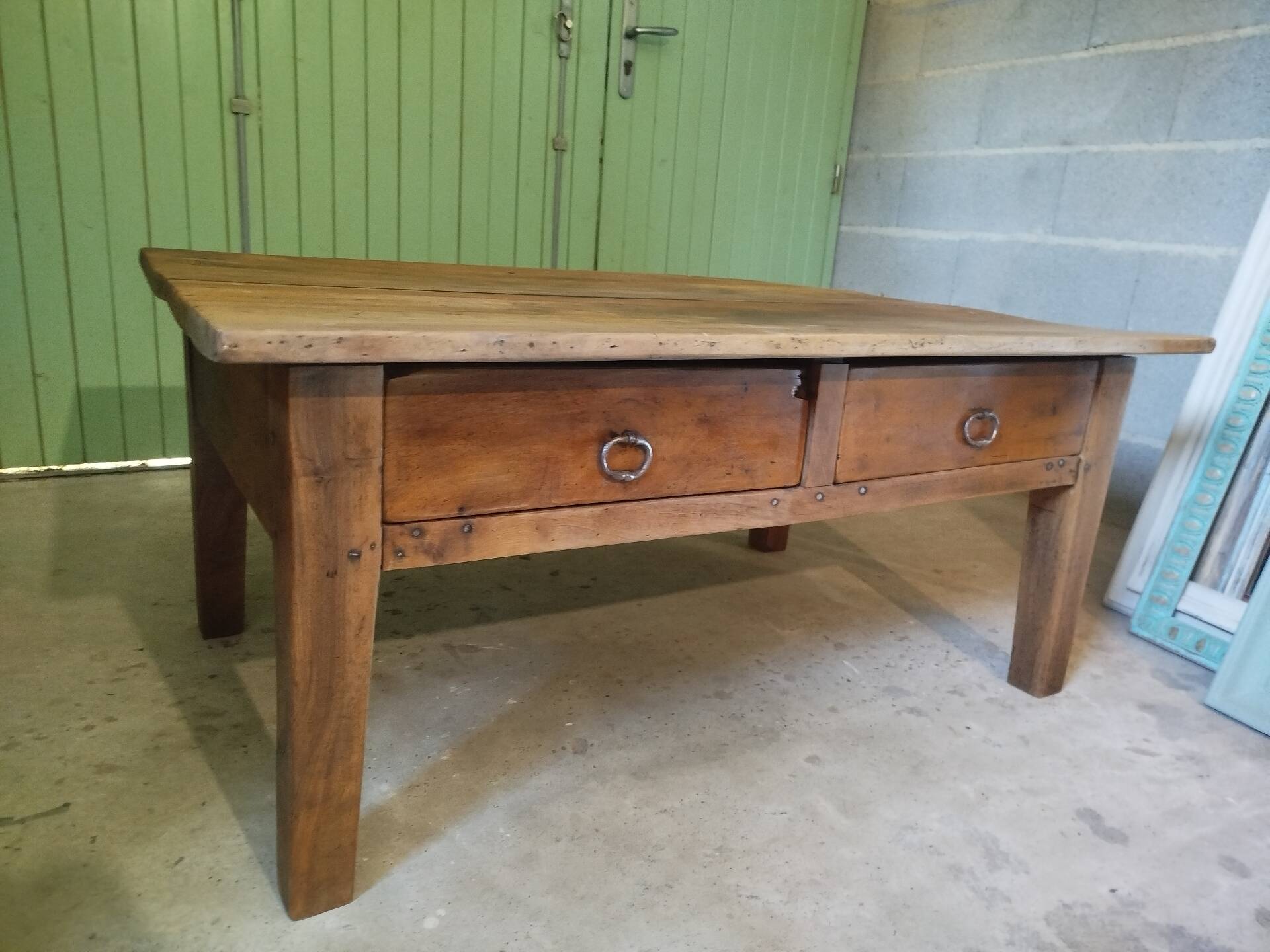 Table basse de ferme ancienne