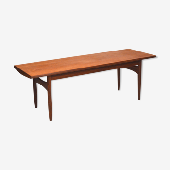 Table basse scandinave en teck