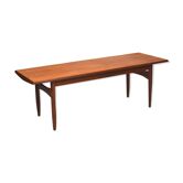 Scandinavian teak coffee table