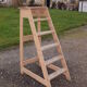Library wooden stool