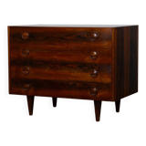 Scandinavian rosewood chest of drawers from the 1960s