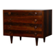 Scandinavian rosewood chest of drawers from the 1960s