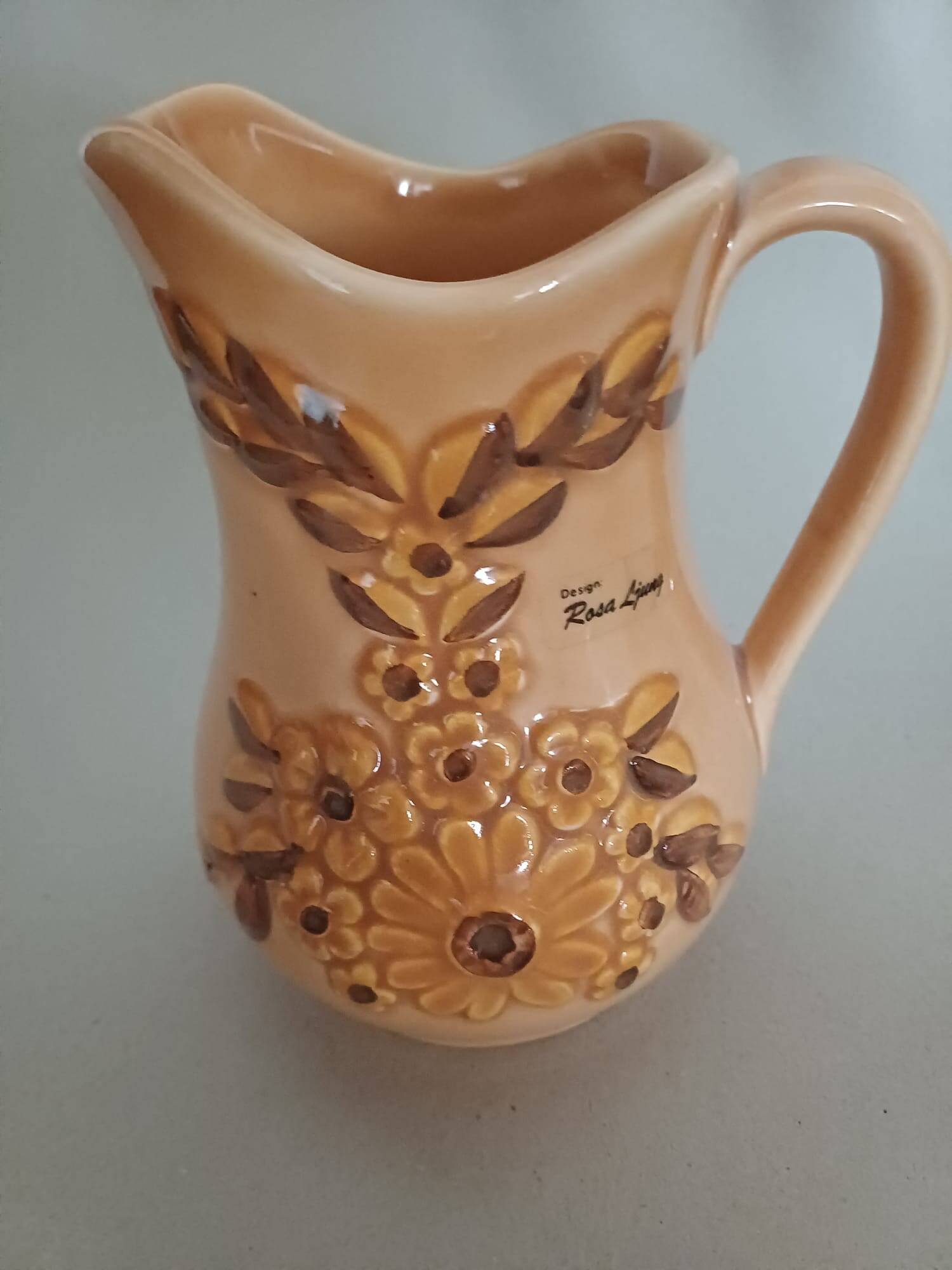 Rosa Ljung – Pichet en céramique vintage – Suède, années 1960/70