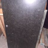 Nineteenth-century commode with marble top.