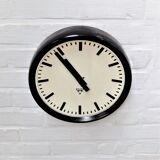Industrial bakelite wall clock