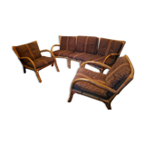 Bamboo living room 50s