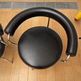 Pair of LC7 Charlotte Perriand swivel armchairs - Le Corbusier