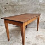 Antique table oak desk table