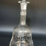 Ancient crystal decanter