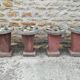 Mosaic stools