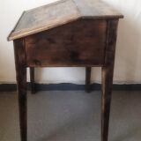 Old desk console entrance cabinet