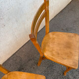 Two Baumann bistro chairs 56