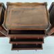 Marquetry bedside tables