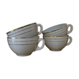 Lunéville cups, regency model