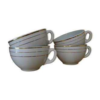 Lunéville cups, regency model