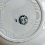 5 iron earthenware soup plates
