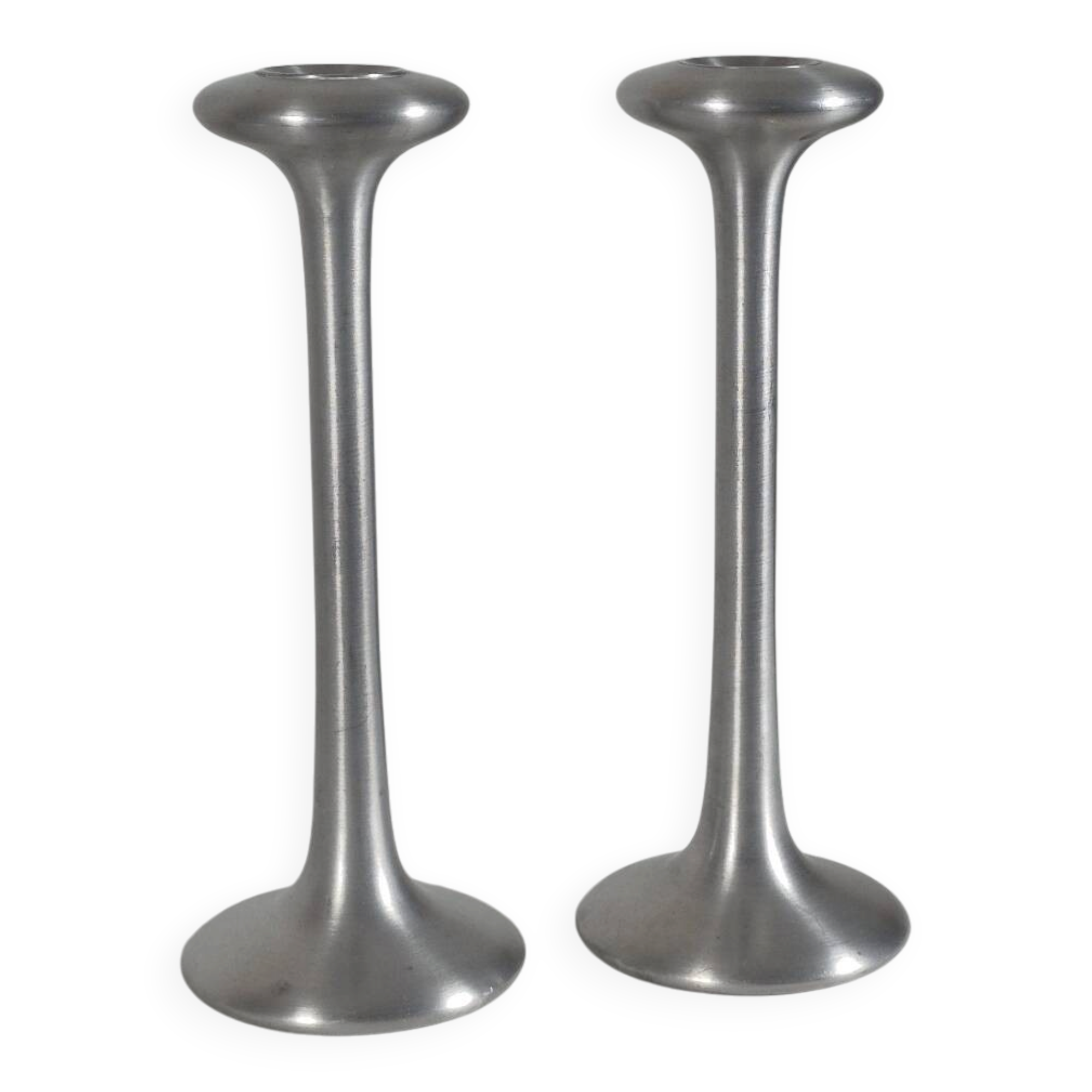 Vintage pair of postmodern candlesticks by Carl Österjam Ikea