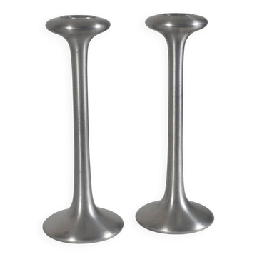 Vintage pair of postmodern candlesticks by Carl Österjam Ikea