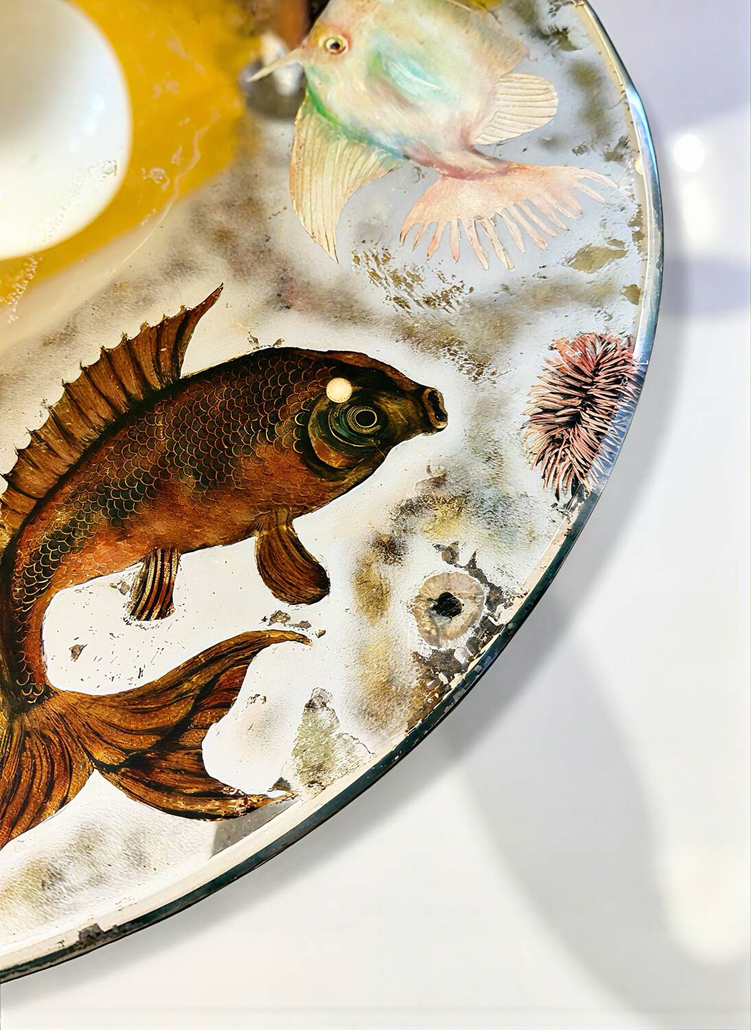 Miroir attribué Fornasetti Italie circa 1950