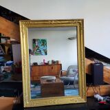 Large golden mercury mirror
