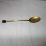 8 coffee spoons in vermeil