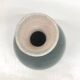 Light blue speckled ceramic vase