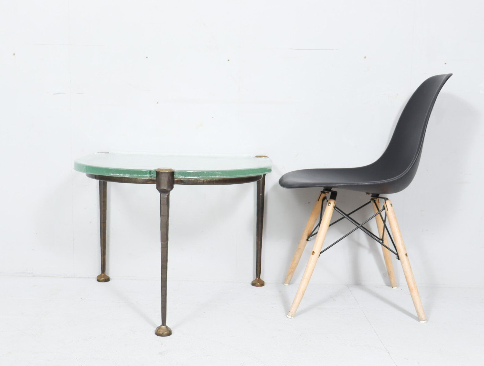 Brutalist German vintage coffee tables by Lothar Klute, 1980s, set of 2