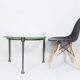 Brutalist German vintage coffee tables by Lothar Klute, 1980s, set of 2