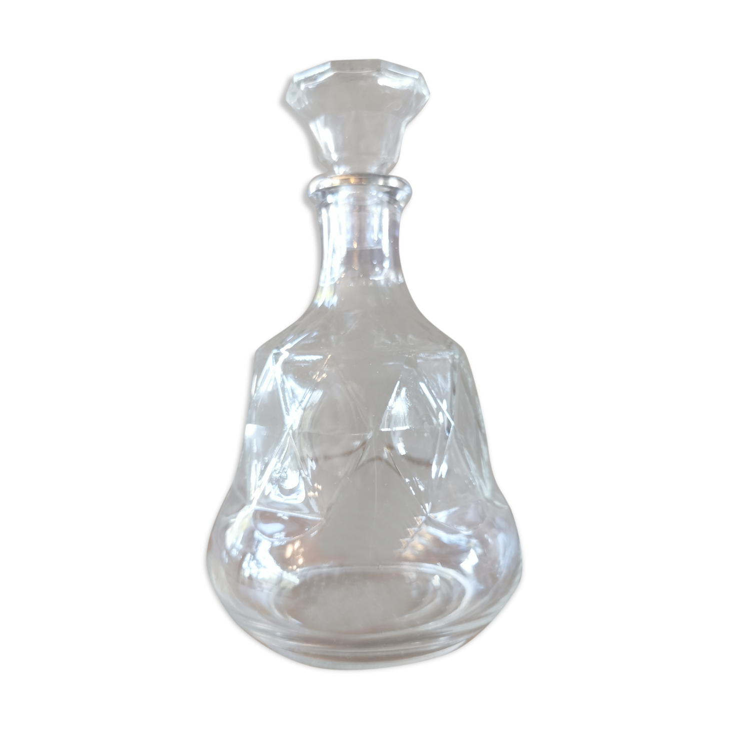 Old glass carafe
