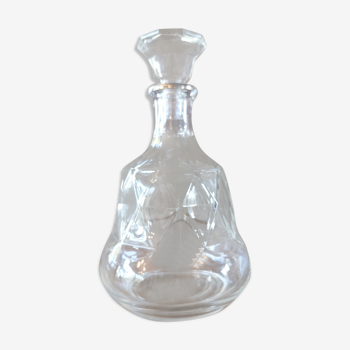 Carafe en verre ancienne