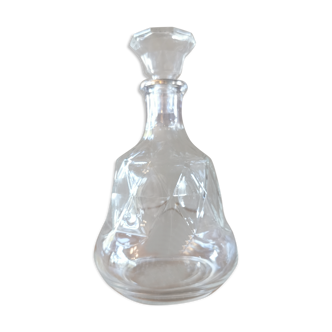 Old glass carafe