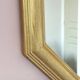 Golden octagonal mirror