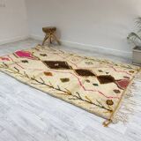 Handmade Moroccan Berber carpet 226 x 150 CM
