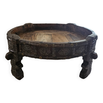 Table basse indienne Chakki