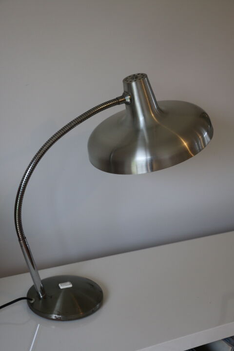 Table lamp XXL chrome steel 640mm
