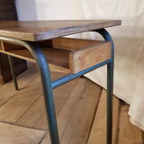 Table desk double school desk 1960