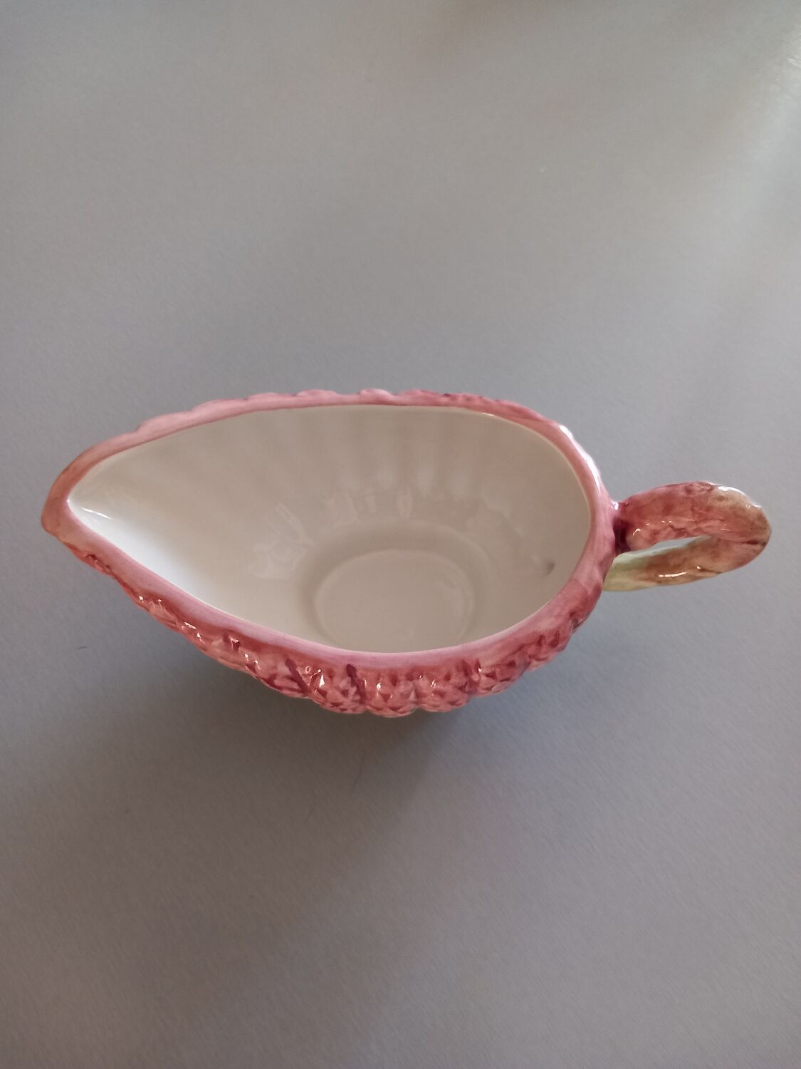 Double dish and asparagus slush sauce boat set