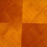 Coffee table, rises and opens, inspired by Albert Ducrot.