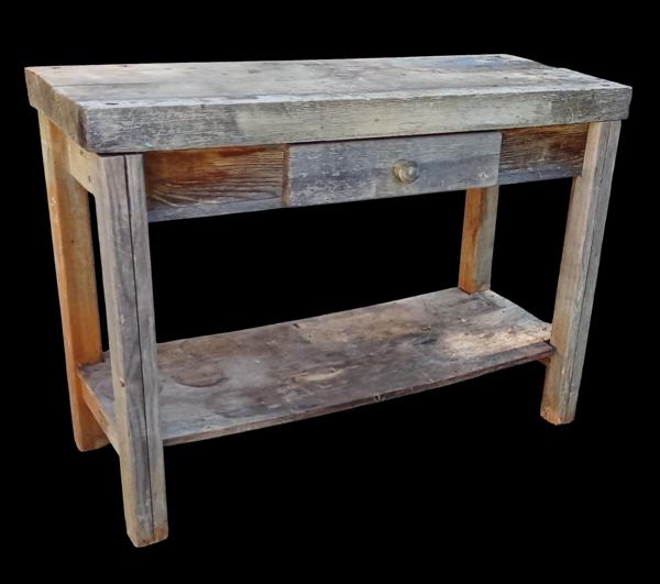 Ancien établi d atelier meuble de métier