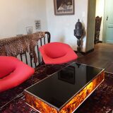 Large light low table 70s