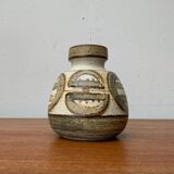 Danish vase from the mid-century pottery studio of Søholm, 1960s.