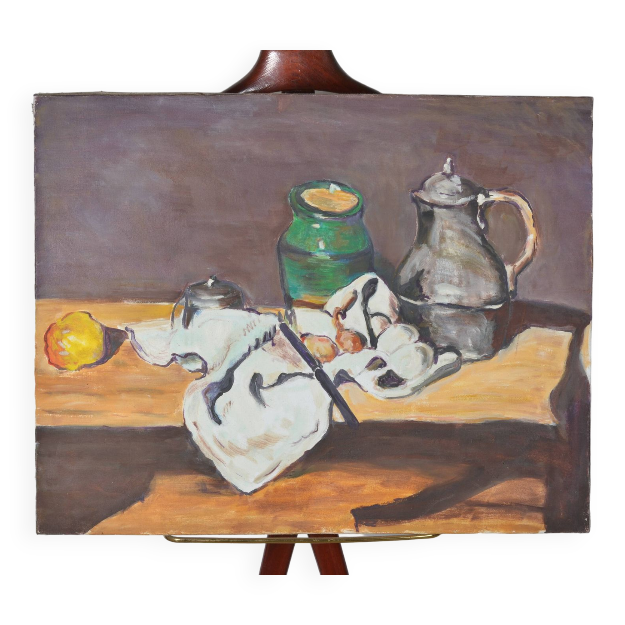 Oil on canvas still life