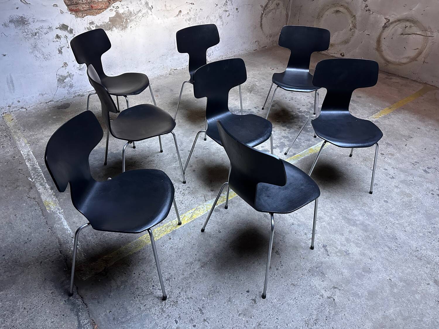 Ensemble de chaises Hammer – Fritz Hansen