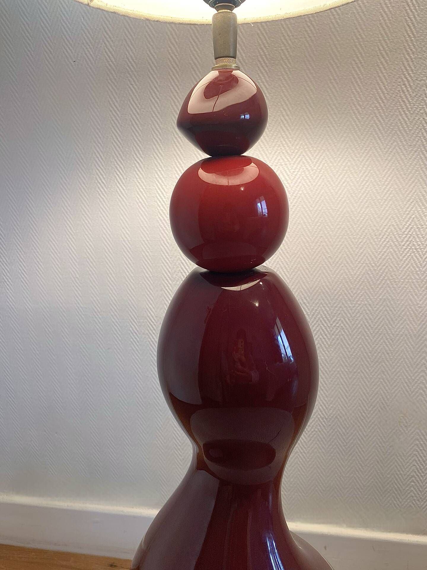Grand pied de lampe Louis Drimmer Space age