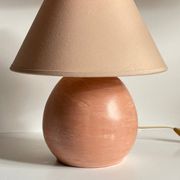 LAMPE Artisanale Terre Cuite VINTAGE
